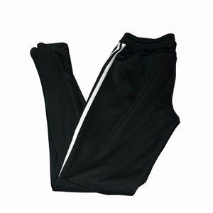 ADIDAS Climacool Jogger XS Black Fitted Zip Leg Track Pants Warm Up Pull On